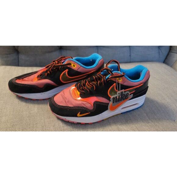 Nike Air Max 1 SE NYC New York Chinatown Shoes (2019) CU6645-001 Men’s Size 4 - Picture 1 of 7